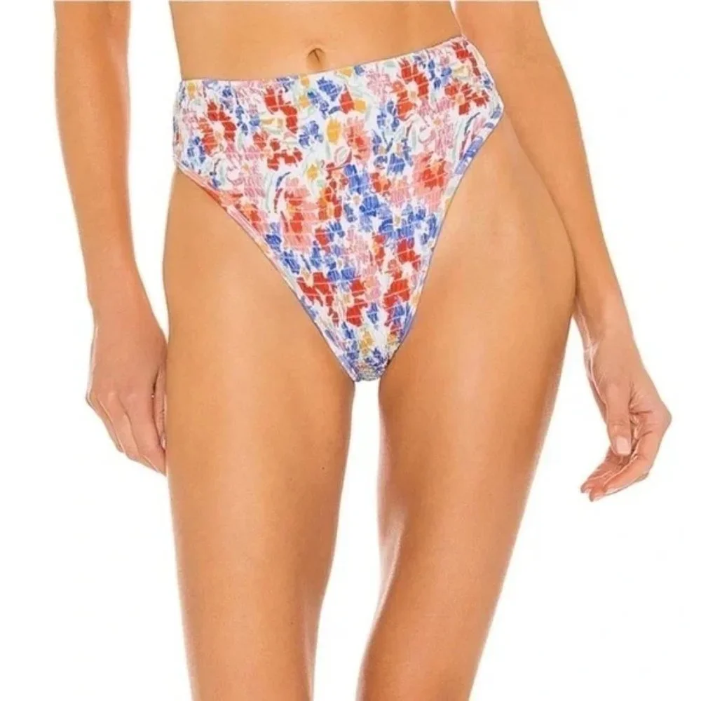 l*space Barlette‎ Bitsy Cut Bikini Bottoms in Flowers Forever XS